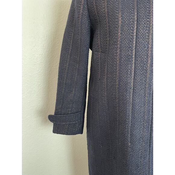 CNC Costume National Navy Long Coat - Picture 3 of 11